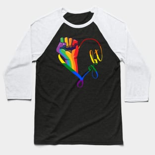 Rise Together Equality Social Justice-LGPT Pride Costume Gift Baseball T-Shirt